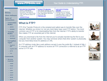 Tablet Screenshot of ftpguide.com
